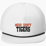 MEIGS COUNTY HIGH SCHOOL TIGERS <span class="pdp-name-mascot">MEIGS COUNTY TIGERS</span> Port Authority 5-Panel Poly Rope Cap Front Thumbnail