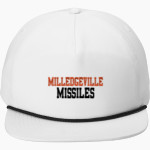 Milledgeville Missiles <span class="pdp-name-mascot">Milledgeville High School Missiles</span> Port Authority 5-Panel Poly Rope Cap Front Thumbnail