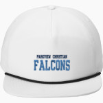 PARKVIEW CHRISTIAN ACADEMY FALCONS <span class="pdp-name-mascot">PARKVIEW CHRISTIAN FALCONS</span> Port Authority 5-Panel Poly Rope Cap Front Thumbnail