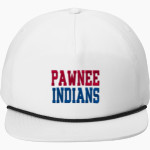 Pawnee Indians Port Authority 5-Panel Poly Rope Cap Front Thumbnail