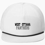 West Ottawa Panthers Port Authority 5-Panel Poly Rope Cap Front Thumbnail