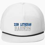 Zion Lutheran Raiders Port Authority 5-Panel Poly Rope Cap Front Thumbnail