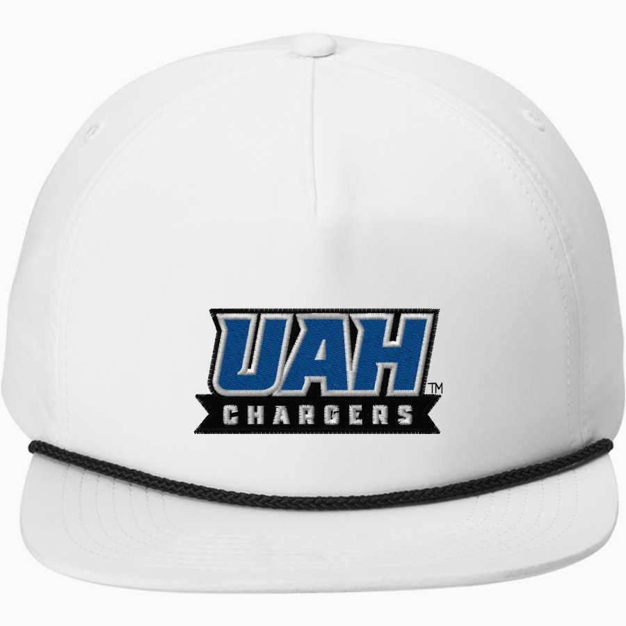 UAH Chargers <span class="pdp-name-mascot">University of Alabama Chargers</span> Port Authority 5-Panel Poly Rope Cap