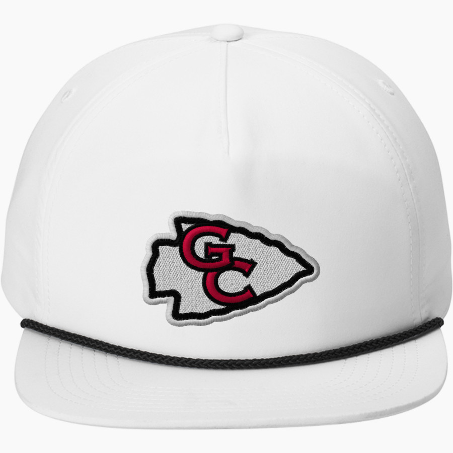 GRANITE CITY HIGH SCHOOL WARRIORS <span class="pdp-name-mascot">GRANITE CITY WARRIORS</span> Port Authority 5-Panel Poly Rope Cap