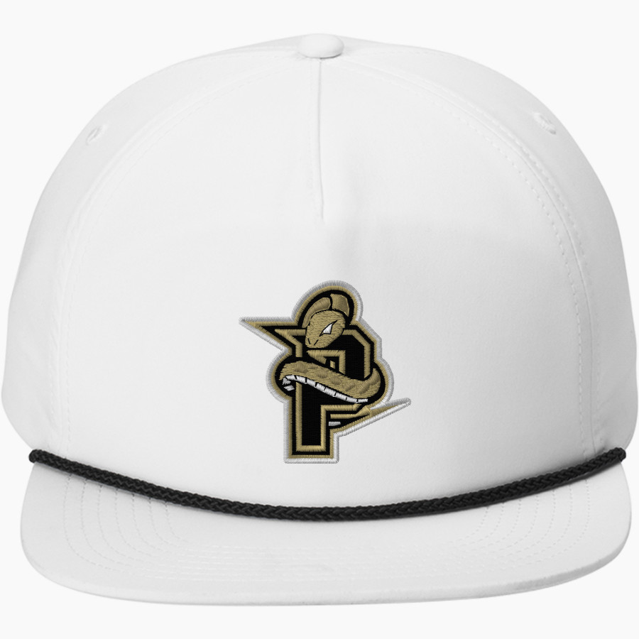 PANORAMA HIGH SCHOOL PYTHONS <span class="pdp-name-mascot">PANORAMA PYTHONS</span> Port Authority 5-Panel Poly Rope Cap