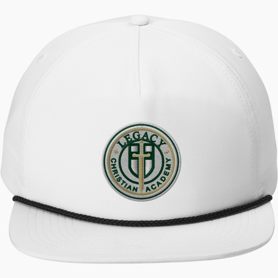 LEGACY CHRISTIAN WARRIORS <span class="pdp-name-mascot">LEGACY WARRIORS</span> Port Authority 5-Panel Poly Rope Cap