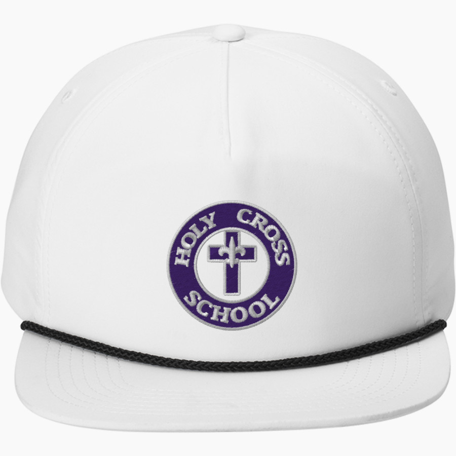 Holy Cross Crusaders Port Authority 5-Panel Poly Rope Cap
