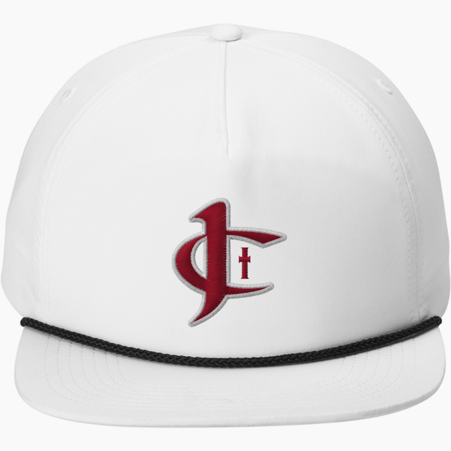 Jupiter Christian Eagles <span class="pdp-name-mascot">Jupiter Eagles</span> Port Authority 5-Panel Poly Rope Cap
