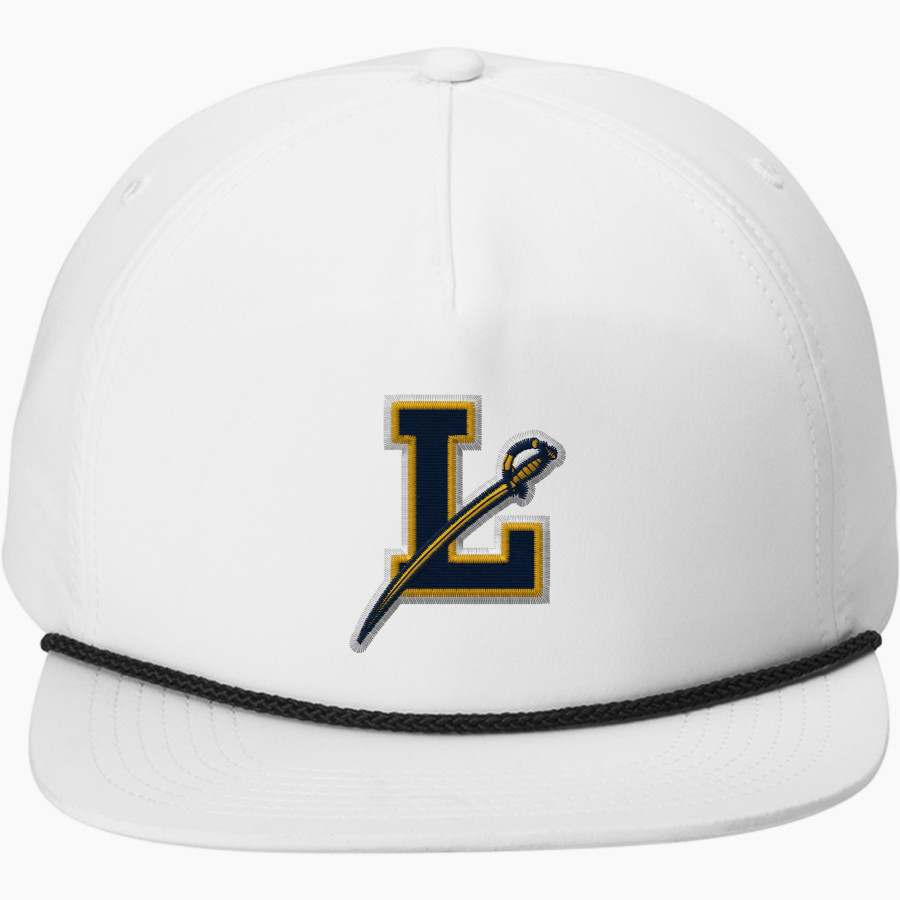 Ledyard Colonels <span class="pdp-name-mascot">LEDYARD COLONELS</span> Port Authority 5-Panel Poly Rope Cap