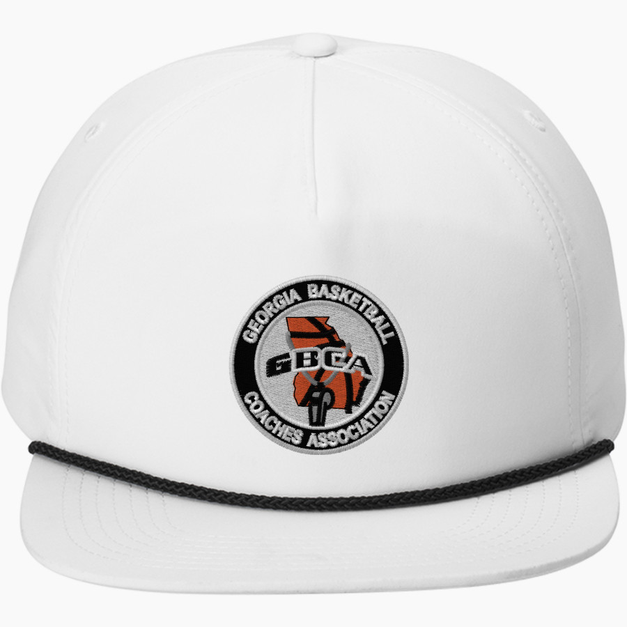 Georgia Athletic Coaches Association <span class="pdp-name-mascot">Georgia Athletic Coaches Association</span> Port Authority 5-Panel Poly Rope Cap