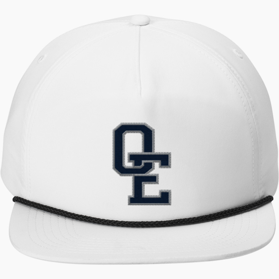 Oswego East Wolves <span class="pdp-name-mascot">Oswego East Wolves</span> Port Authority 5-Panel Poly Rope Cap