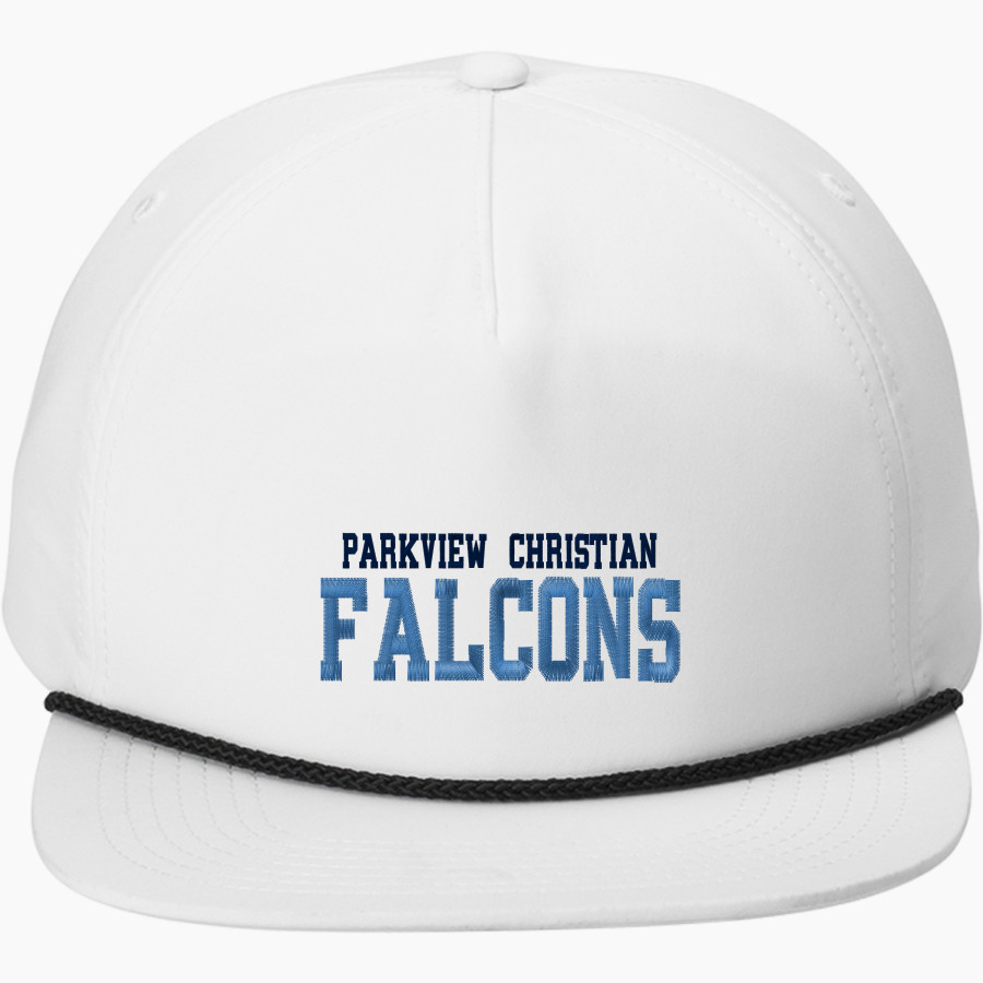 PARKVIEW CHRISTIAN ACADEMY FALCONS <span class="pdp-name-mascot">PARKVIEW CHRISTIAN FALCONS</span> Port Authority 5-Panel Poly Rope Cap