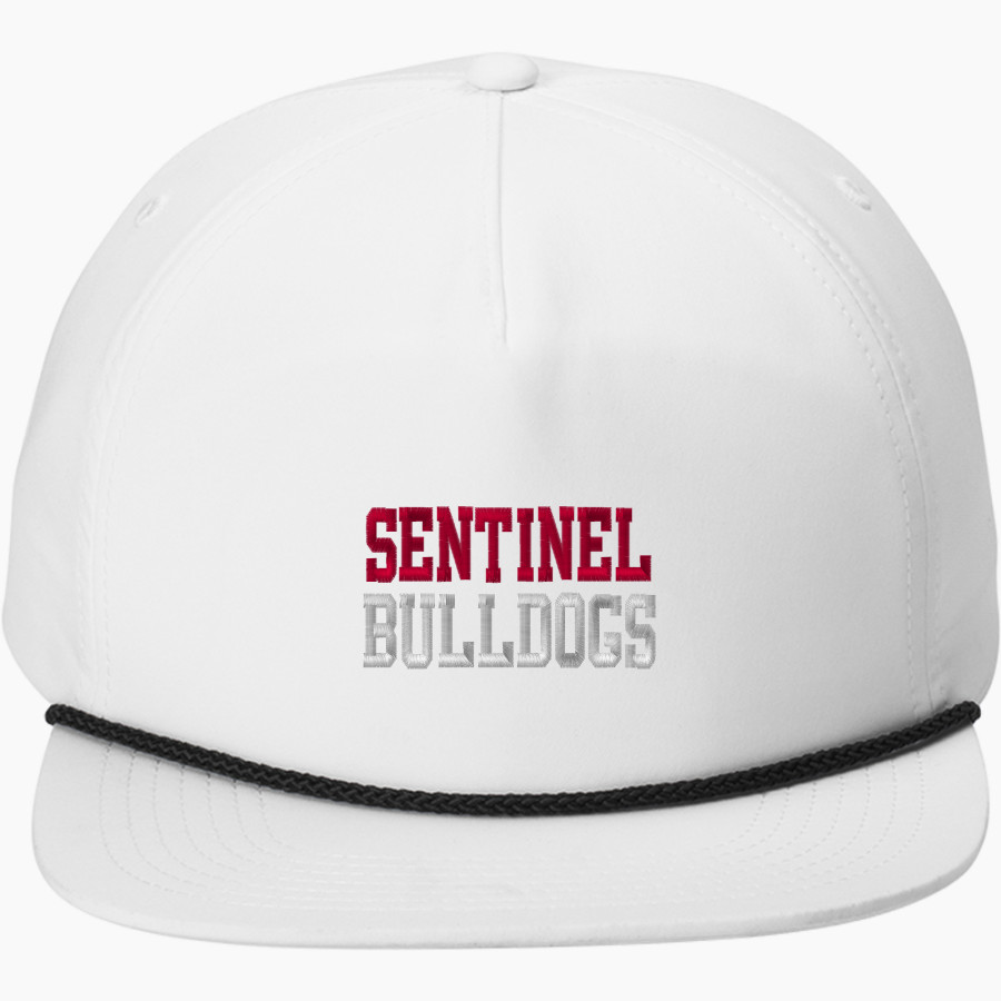 SENTINEL HIGH SCHOOL BULLDOGS <span class="pdp-name-mascot">SENTINEL BULLDOGS</span> Port Authority 5-Panel Poly Rope Cap