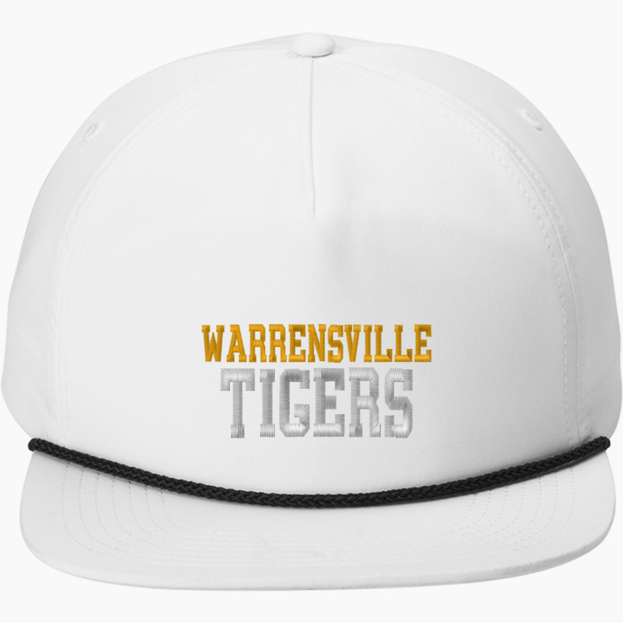 Warrensville Tigers <span class="pdp-name-mascot">Warrensville Tigers</span> Port Authority 5-Panel Poly Rope Cap