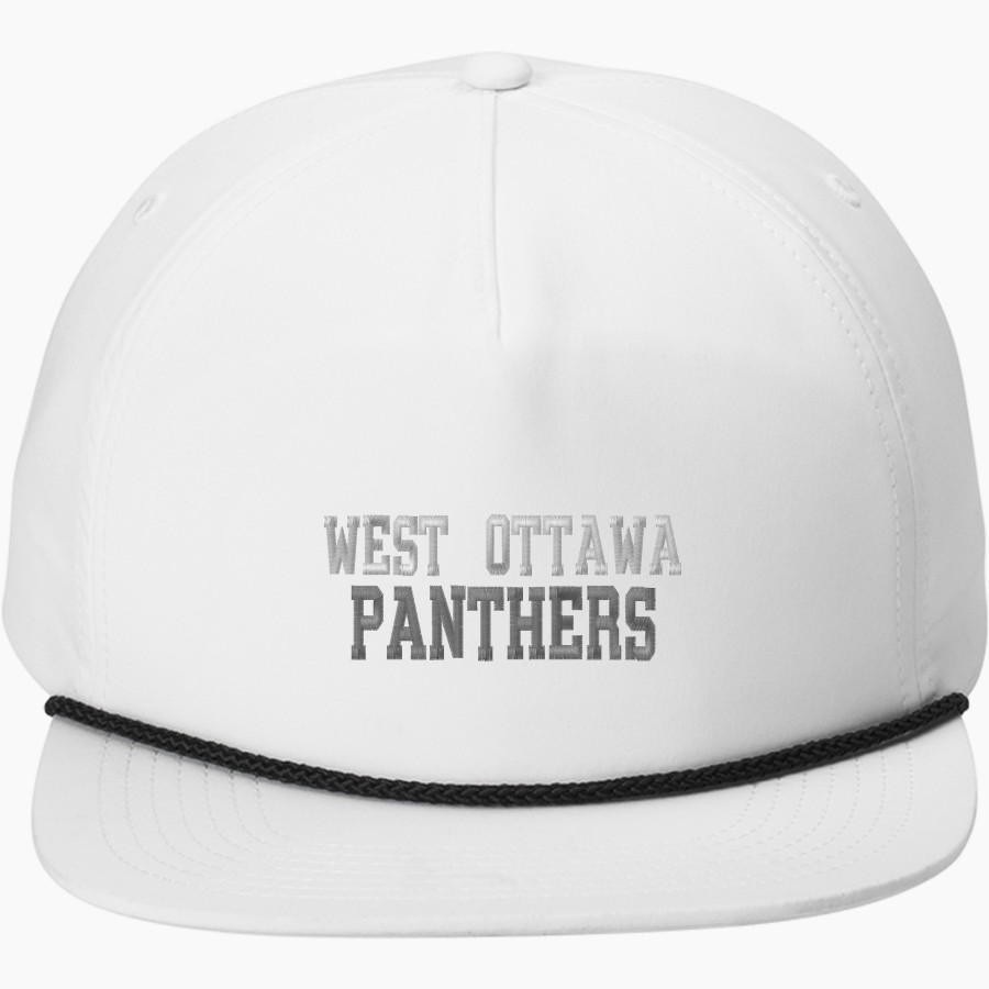 West Ottawa Panthers <span class="pdp-name-mascot">West Ottawa Panthers</span> Port Authority 5-Panel Poly Rope Cap