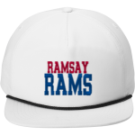 RAMSAY HIGH SCHOOL RAMS <span class="pdp-name-mascot">RAMSAY RAMS</span> Port Authority 5-Panel Poly Rope Cap Front Thumbnail