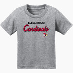 Eleva-Strum Cardinals Port & Company Infant Core Cotton Tee Front Thumbnail