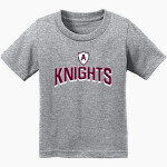 ADDISON CENTRAL HIGH SCHOOL KNIGHTS Port & Company Infant Core Cotton Tee Front Thumbnail