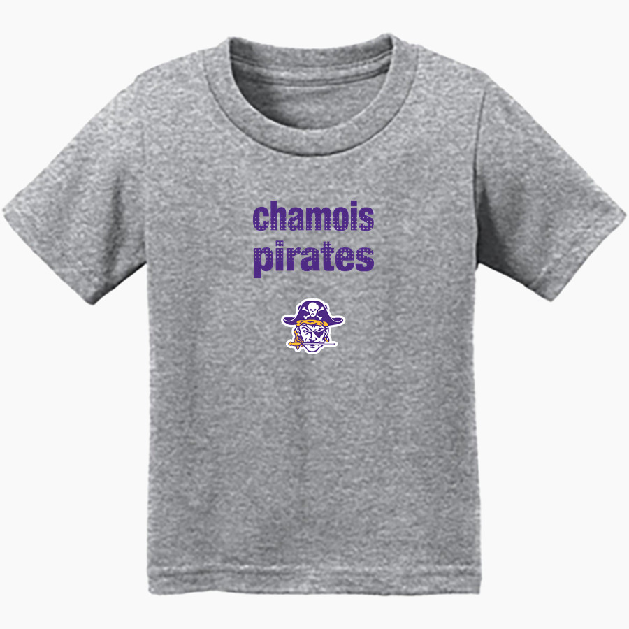 CHAMOIS HIGH SCHOOL PIRATES <span class="pdp-name-mascot">OSAGE COUNTY R-1 PIRATES</span> Port & Company Infant Core Cotton Tee