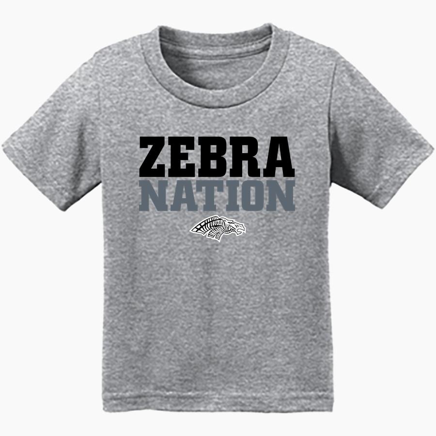 GRANDVIEW HIGH SCHOOL ZEBRAS Port & Company Infant Core Cotton Tee