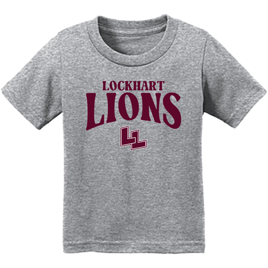 LOCKHART HIGH SCHOOL LIONS <span class="pdp-name-mascot">LOCKHART LIONS</span> Port & Company Infant Core Cotton Tee