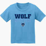 Sun Prairie West Wolves <span class="pdp-name-mascot">Sun Prairie West High School Wolves</span> Port & Company Infant Core Cotton Tee Front Thumbnail