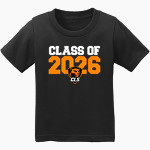 CHRIST LUTHERAN Cougars <span class="pdp-name-mascot">CHRIST LUTHERAN DAY SCHOOL Cougars</span> Port & Company Infant Core Cotton Tee Front Thumbnail