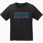 Gotham Tech Gargoyles <span class="pdp-name-mascot">Gotham Tech High School Gargoyles</span> Port & Company Infant Core Cotton Tee Front Thumbnail