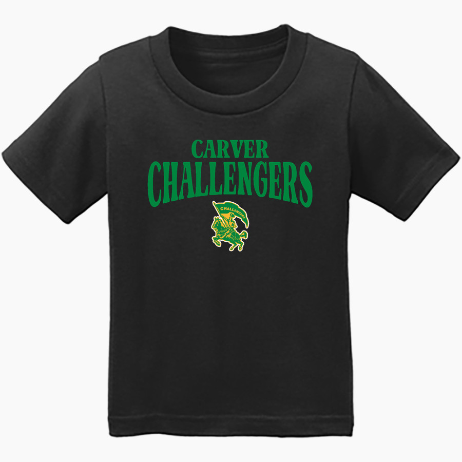 CARVER MILITARY ACADEMY CHALLENGERS Port & Company Infant Core Cotton Tee