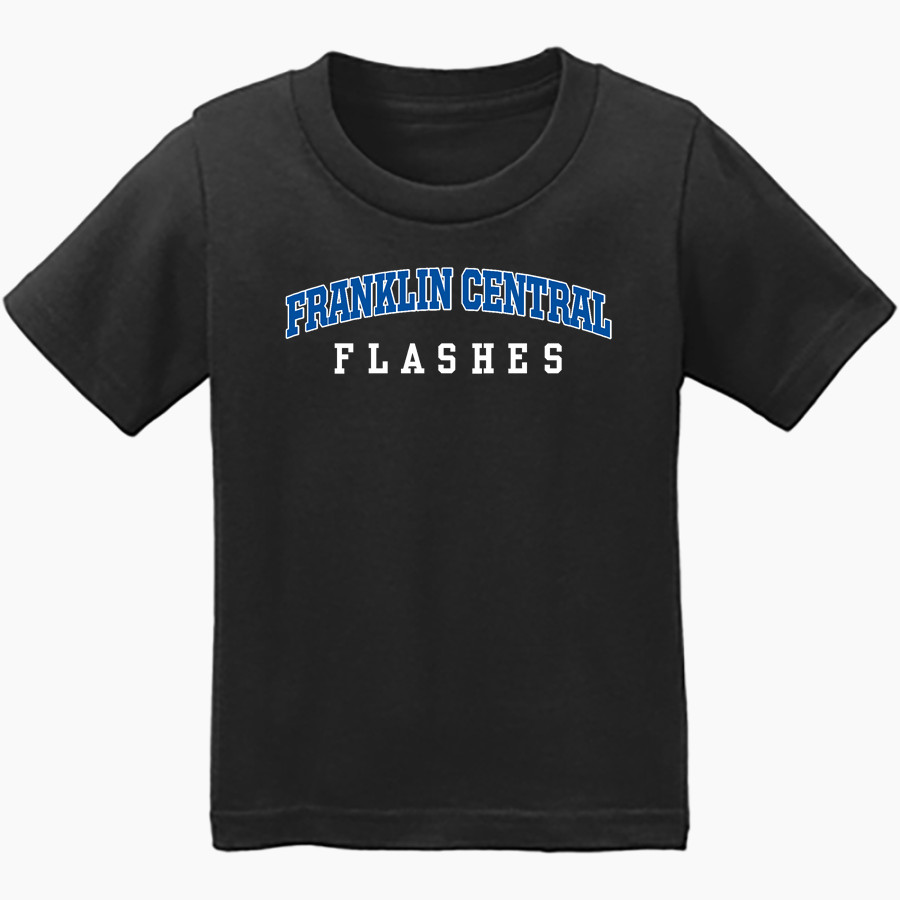 Franklin Central Flashes Port & Company Infant Core Cotton Tee