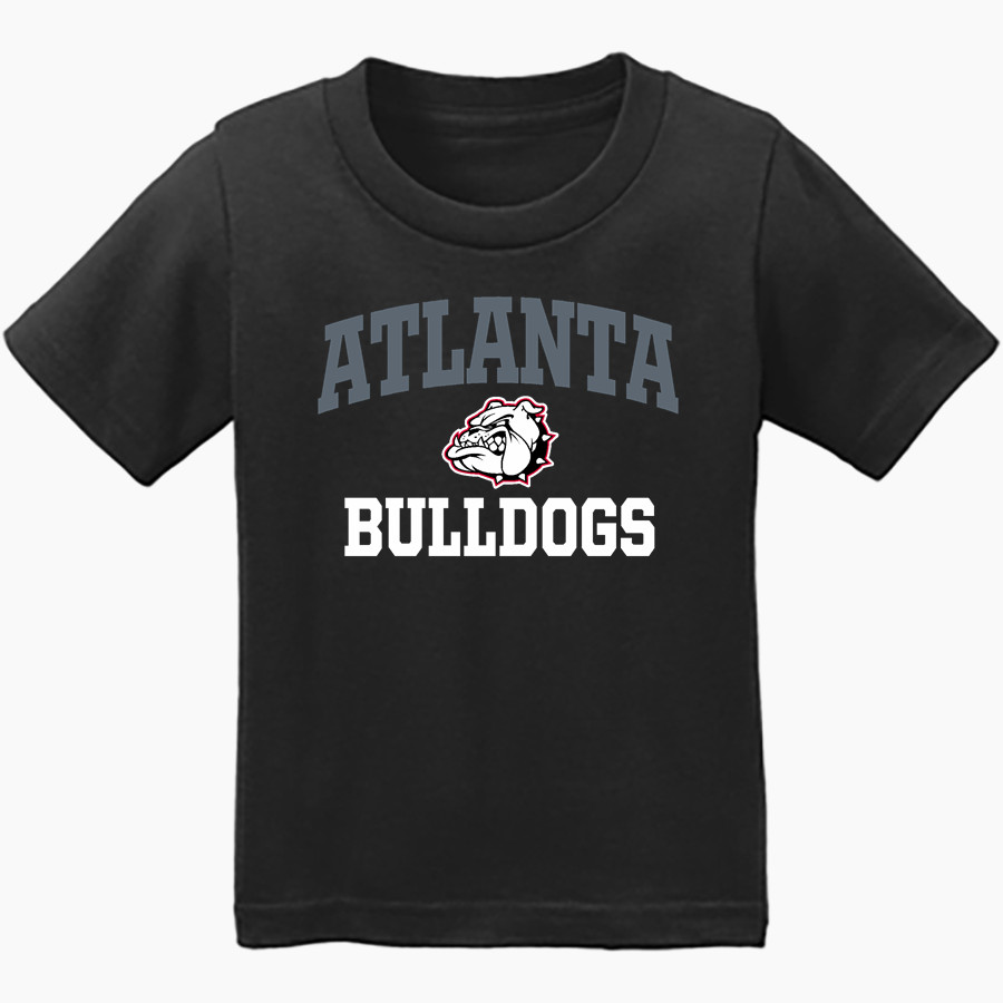 ATLANTA HIGH SCHOOL BULLDOGS <span class="pdp-name-mascot">ATLANTA BULLDOGS</span> Port & Company Infant Core Cotton Tee