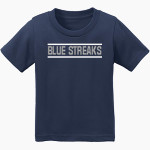 MANHEIM TOWNSHIP HIGH SCHOOL BLUE STREAKS <span class="pdp-name-mascot">MANHEIM TOWNSHIP BLUE STREAKS</span> Port & Company Infant Core Cotton Tee Front Thumbnail