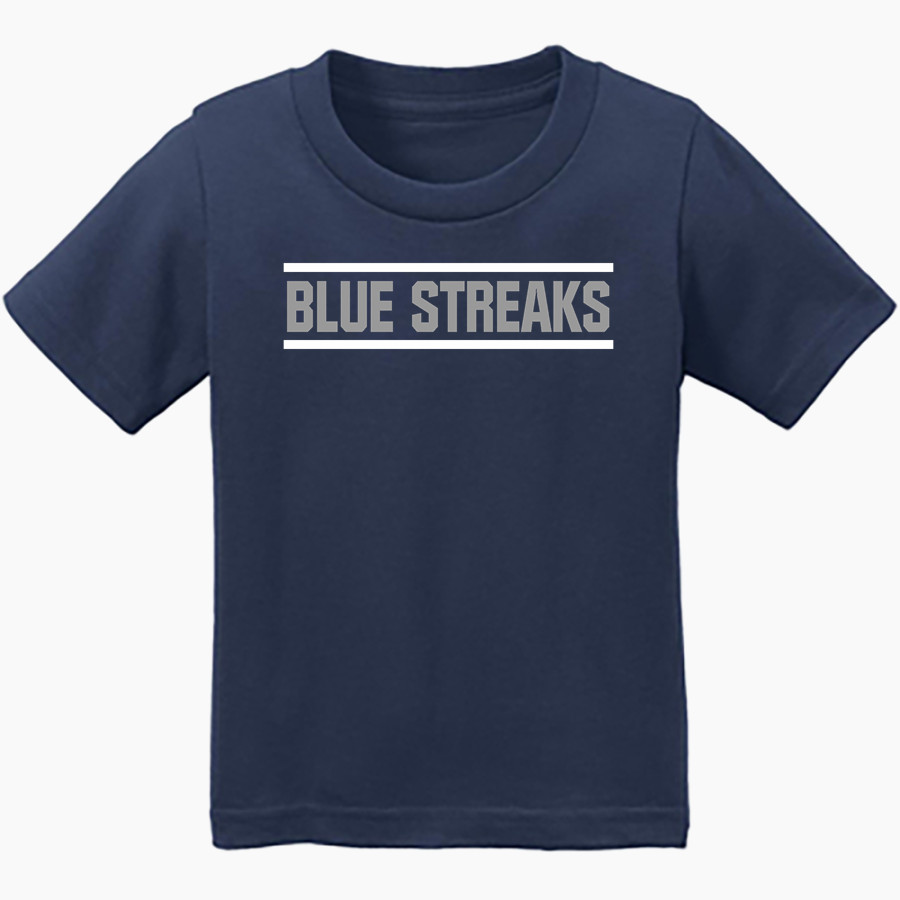 MANHEIM TOWNSHIP HIGH SCHOOL BLUE STREAKS <span class="pdp-name-mascot">MANHEIM TOWNSHIP BLUE STREAKS</span> Port & Company Infant Core Cotton Tee