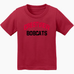 Crestview Bobcats <span class="pdp-name-mascot">Crestview Elementary School Bobcats</span> Port & Company Infant Core Cotton Tee Front Thumbnail