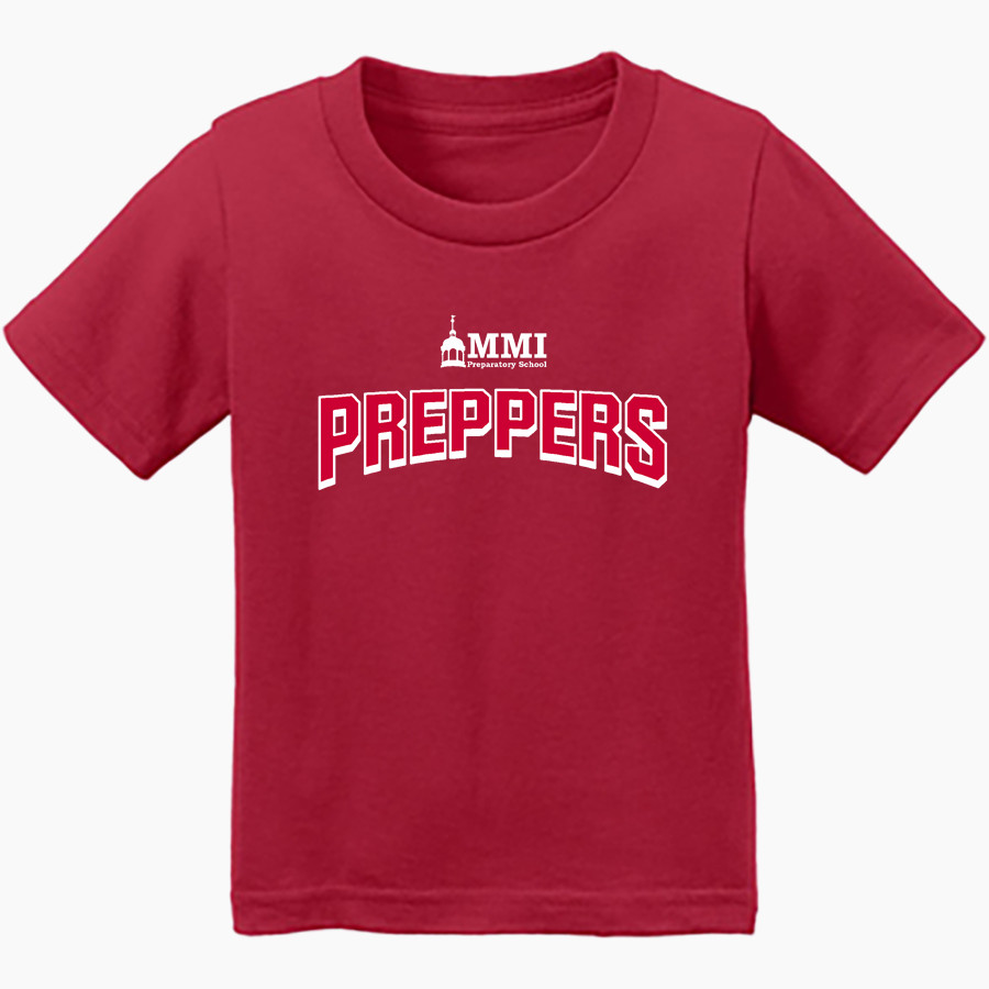MMI PREPARATORY SCHOOL PREPPERS <span class="pdp-name-mascot">MMI PREPARATORY PREPPERS</span> Port & Company Infant Core Cotton Tee