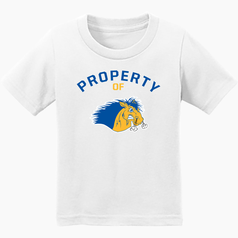 DOS PALOS HIGH SCHOOL BRONCOS Port & Company Infant Core Cotton Tee