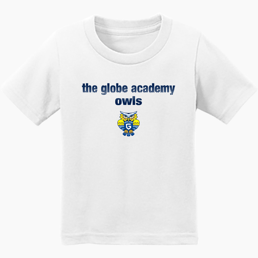 The GLOBE Academy Owls Port & Company Infant Core Cotton Tee