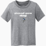PLEASANT GROVE HIGH SCHOOL VIKINGS <span class="pdp-name-mascot">PLEASANT GROVE VIKINGS</span> Port & Co Toddler Core Cotton Tee Front Thumbnail