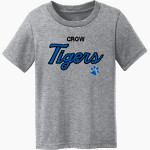 Crow Tigers Port & Co Toddler Core Cotton Tee Front Thumbnail