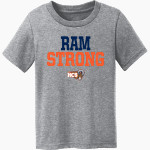 Helena Christian Rams <span class="pdp-name-mascot">Helena Christian School Rams</span> Port & Co Toddler Core Cotton Tee Front Thumbnail