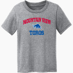 MOUNTAIN VIEW HIGH SCHOOL TOROS <span class="pdp-name-mascot">MOUNTAIN VIEW TOROS</span> Port & Co Toddler Core Cotton Tee Front Thumbnail