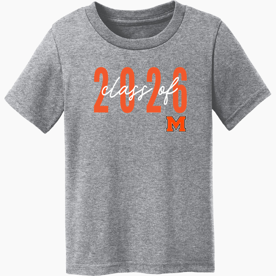 MOHAWK HIGH SCHOOL Mustangs <span class="pdp-name-mascot">MOHAWK Mustangs</span> Port & Co Toddler Core Cotton Tee