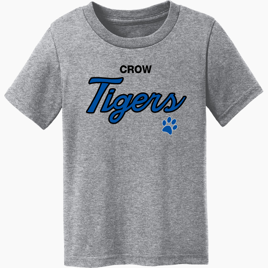 Crow Tigers Port & Co Toddler Core Cotton Tee