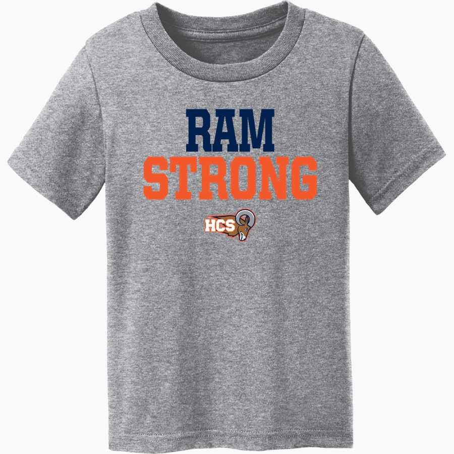 Helena Christian Rams <span class="pdp-name-mascot">Helena Christian School Rams</span> Port & Co Toddler Core Cotton Tee