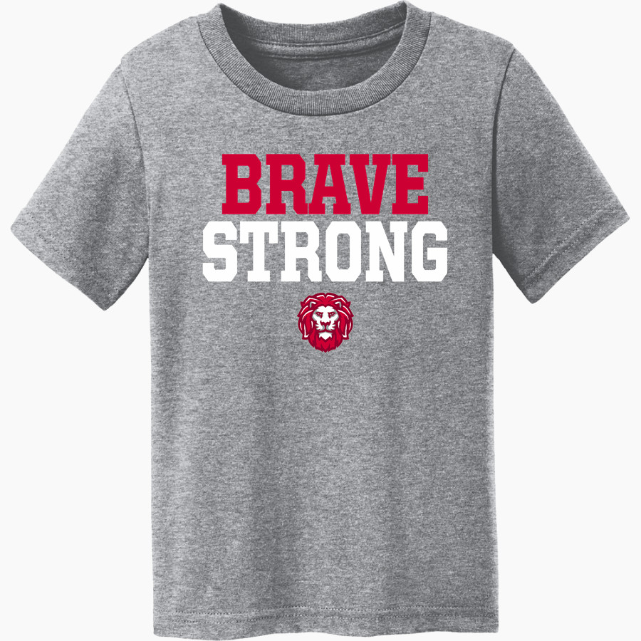 Gustine Braves Port & Co Toddler Core Cotton Tee