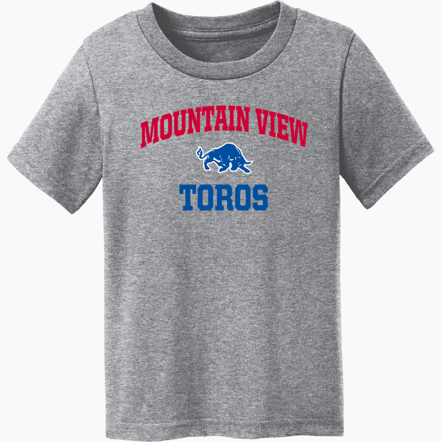 MOUNTAIN VIEW HIGH SCHOOL TOROS <span class="pdp-name-mascot">MOUNTAIN VIEW TOROS</span> Port & Co Toddler Core Cotton Tee