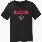 Santa Barbara Saints Football <span class="pdp-name-mascot">Santa Barbara Saints Football</span> Port & Co Toddler Core Cotton Tee Front Thumbnail