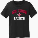 St. Jude Saints Port & Co Toddler Core Cotton Tee Front Thumbnail