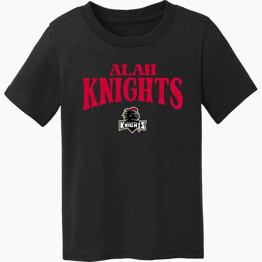 ALAH HIGH SCHOOL KNIGHTS <span class="pdp-name-mascot">ARTHUR KNIGHTS</span> Port & Co Toddler Core Cotton Tee