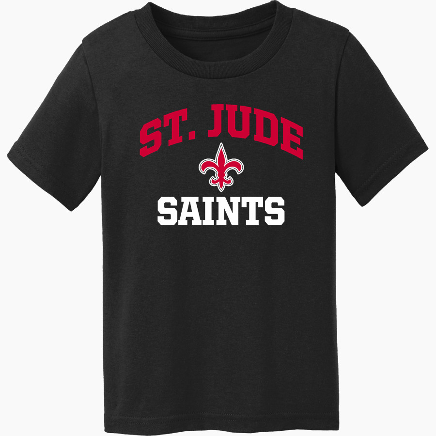 St. Jude Saints Port & Co Toddler Core Cotton Tee